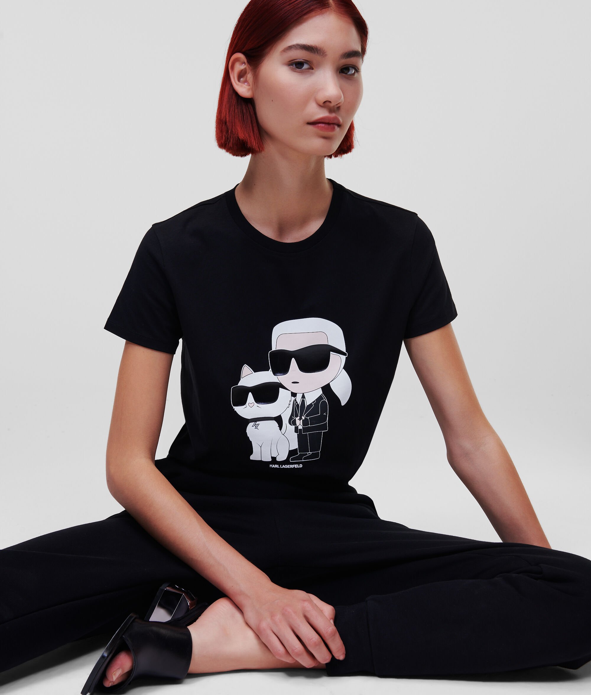 (image for) Strong Big KARL IKONIK KARL & CHOUPETTE T-SHIRT